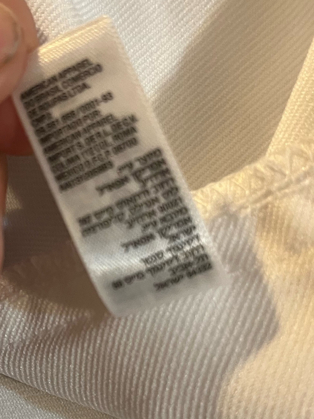 American Apparel Women’s White Pleated Tennis Mini Skirt Size Medium - Picture 9 of 9